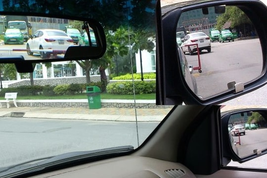 Cách chỉnh gương để 'thoát' điểm mù khi lái xe ô tô