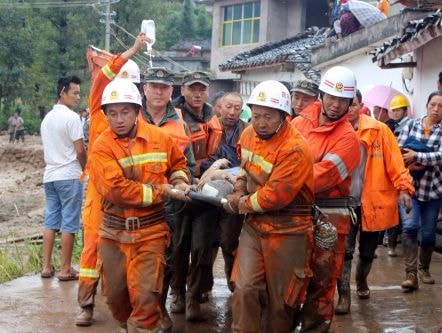 Lở đất ở Trung Quốc, 23 người chết