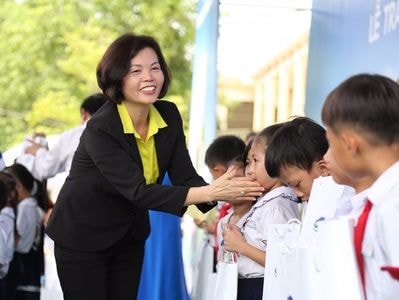 Vinamilk tiếp tục khởi động hành trình 'Quỹ sữa Vươn cao Việt Nam'