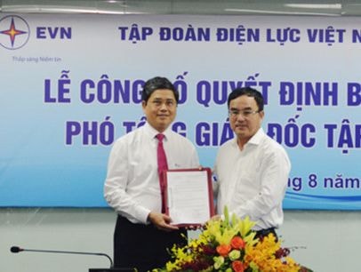 Tập đoàn Điện lực Việt Nam có tân Phó Tổng Giám đốc
