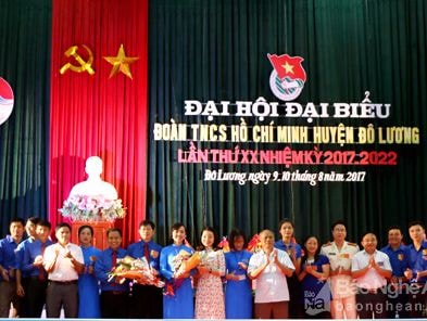 Huyện đoàn Đô Lương Đại hội nhiệm kỳ 2017 - 2022