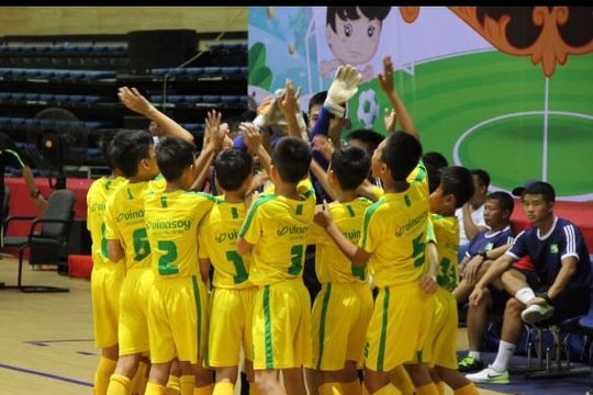 U11 SLNA giành chiến thắng 'năm sao' trong trận ra quân