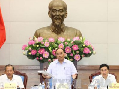Thủ tướng chủ trì họp bàn giải pháp thúc đẩy tăng trưởng kinh tế