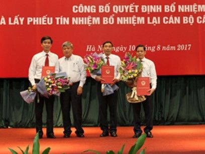 Bổ nhiệm nhân sự cấp cao VTV, Agribank, EVN