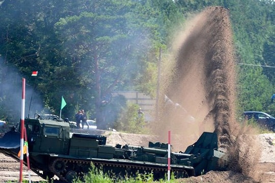 Mãn nhãn các phần thi tại hội thao quân sự quốc tế