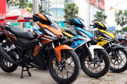 Xe máy giảm giá đón tháng cô hồn
