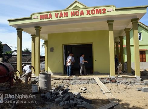 Nghệ An: 20 xã đăng ký về đích nông thôn mới cuối năm 2017