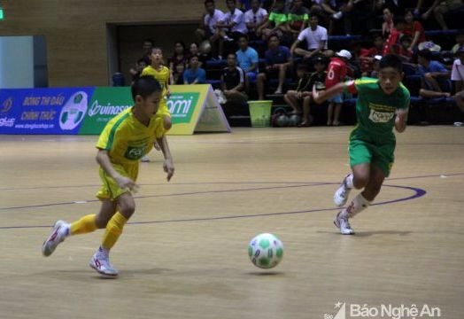 Đánh bại Đà Nẵng, U11 SLNA vào chung kết Nhi đồng toàn quốc