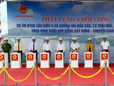 Nghệ An khởi công dự án cầu hơn 210 tỷ đồng qua sông Hiếu