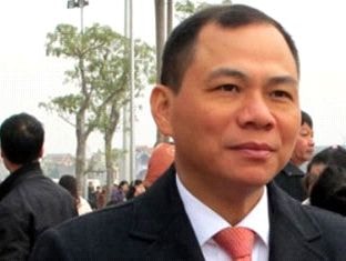 Tỷ phú Phạm Nhật Vượng đứng đầu Top 20 người giàu nhất thị trường chứng khoán