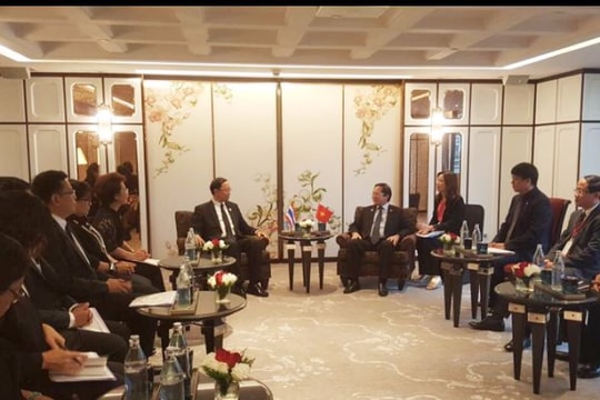 Việt Nam và Thái Lan thúc đẩy hợp tác trong lĩnh vực viễn thông, công nghệ