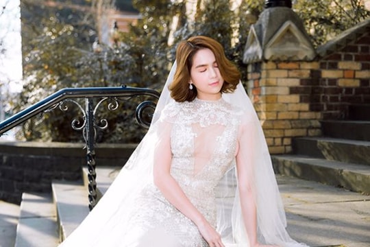 Ngọc Trinh hóa thân thành cô dâu quyến rũ