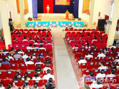 TX. Thái Hòa quán triệt Nghị quyết Trung ương 5