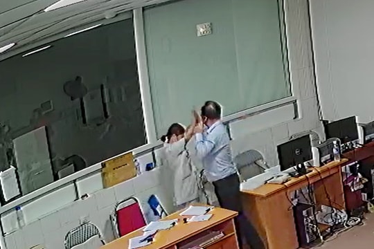 Nhân viên Bệnh viện 115 Nghệ An bị hành hung