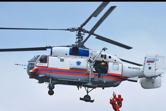 Bật mí khả năng của trực thăng săn ngầm Ka-27 trong Bộ Tình trạng Khẩn cấp Nga