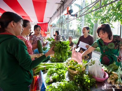 Hội thi Khu dân cư nói không với sản xuất thực phẩm bẩn