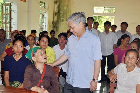 Bộ trưởng, Chủ nhiệm Ủy ban Dân tộc làm việc tại huyện Quế Phong