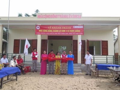 Hội CTĐ Na Uy tài trợ xây nhà tránh lũ tại Nghệ An