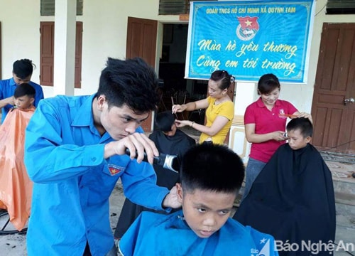 Sôi động 'mùa hè xanh' ở Quỳnh Lưu