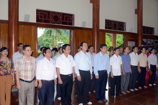 Nghệ An: Tưởng niệm 76 năm ngày mất của đồng chí Nguyễn Thị Minh Khai