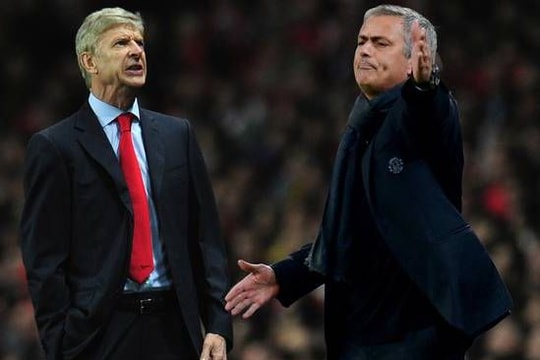 Mourinho-Wenger: Một người về đỉnh cao, một người về vực sâu