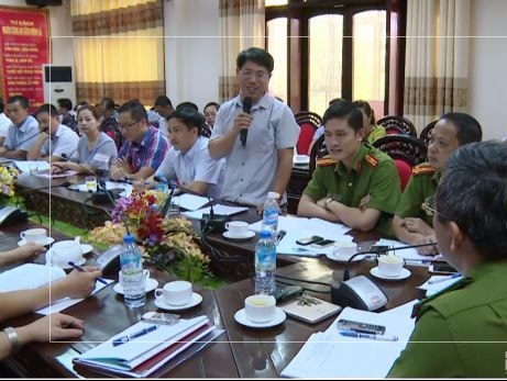 Công an TP Vinh lắng nghe ý kiến các doanh nghiệp kinh doanh có điều kiện