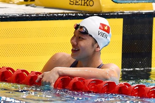 Ánh Viên nhận thưởng gần 700 triệu đồng sau SEA Games