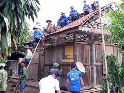 Tu sửa nhà ở cho gia đình thân nhân liệt sỹ