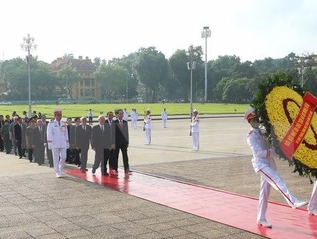 Lãnh đạo Đảng, Nhà nước viếng Lăng Bác nhân kỷ niệm Quốc khánh