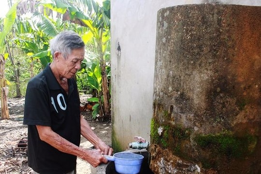 Người dân ở xã Nông thôn mới không có nước sạch sinh hoạt