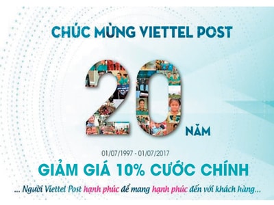 Chuyển phát nhanh Viettel - NHANH, THÔNG MINH, TRUNG THỰC, THÂN THIỆN
