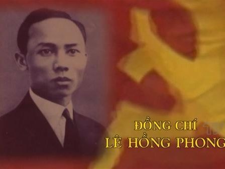Tổng Bí thư Lê Hồng Phong - tấm gương sáng về đạo đức cách mạng