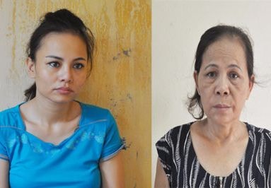 Những 'bà trùm' vận chuyển ma túy bị bắt giữ