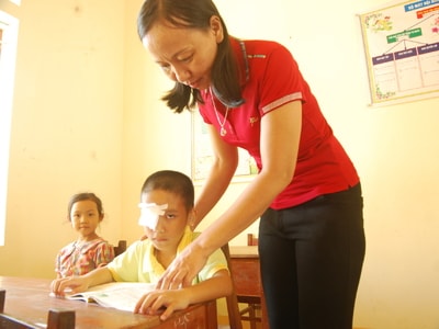 Cậu bé tật nguyền và mong ước hòa nhập cộng đồng