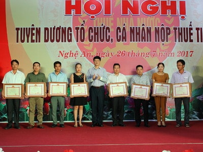 Ngành Thuế Nghệ An: Tiên phong trong cải cách thủ tục hành chính