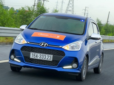 Ô tô i10 lắp ráp trong nước: Chạy êm, dáng chưa mềm mại