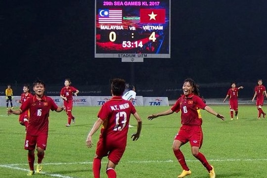 'Có cầu thủ nữ mang bầu vẫn đấu ở SEA Games 29'
