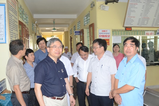 Trung tâm Y tế Nam Đàn hướng trở thành vệ tinh Bệnh viện Bạch Mai