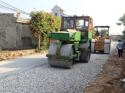 Nâng cấp, tu sửa tỉnh lộ 537B kịp thời trước mùa mưa bão