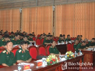 Quân khu 4 tổng kết Nghị quyết về chiến lược cán bộ