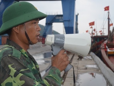 100% chiến sỹ biên phòng sẵn sàng ứng phó bão số 10