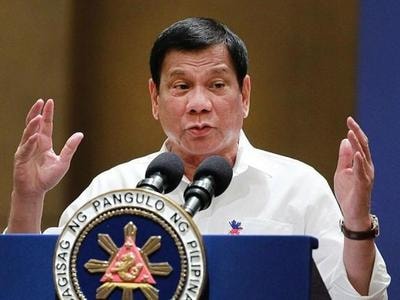 Ông Duterte cảnh báo áp dụng thiết quân luật toàn Philppines