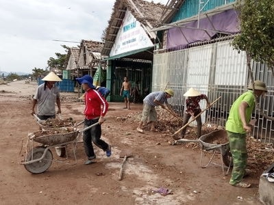 Nhiều địa phương ở Nghệ An thiệt hại nặng nề sau bão số 10