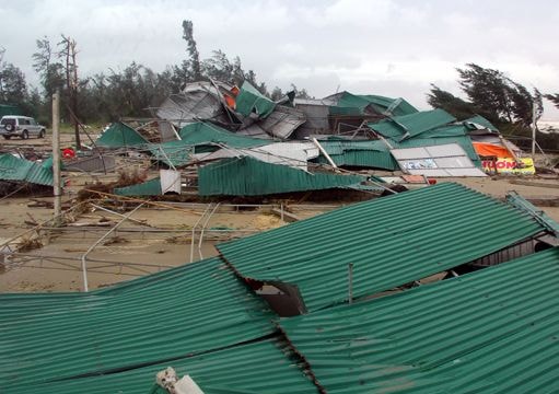 Nghệ An ước tính thiệt hại ban đầu 518 tỷ đồng do bão số 10