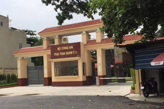 Hàng loạt cán bộ, giám thị trại tạm giam T16 bị đình chỉ
