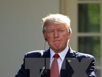 Ông Trump đăng ảnh chế đánh golf trúng người bà Clinton