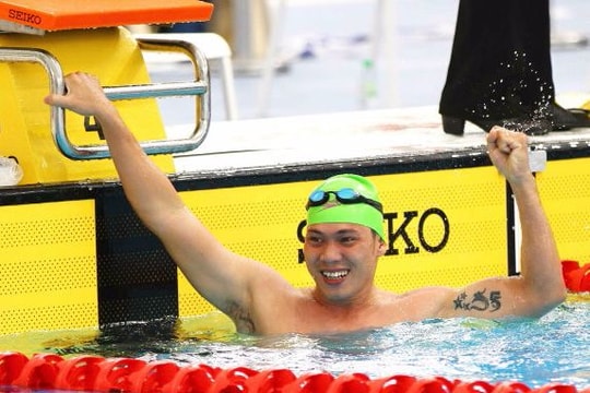 Kình ngư ​Võ Thanh Tùng phá kỷ lục ASEAN Para Games