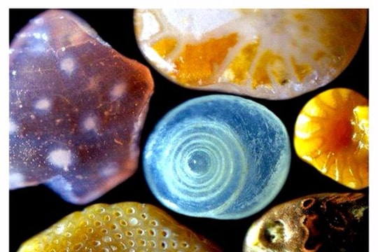 Vẻ đẹp ngỡ ngàng của hạt cát