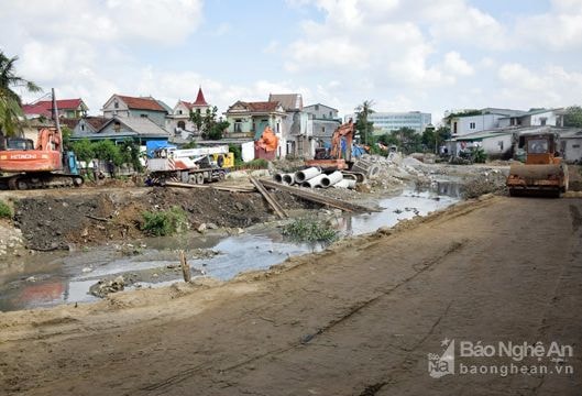 Phấn đấu giải phóng xong mặt bằng Tiểu dự án phát triển đô thị Vinh trong tháng tới