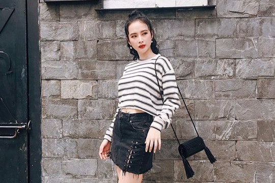 Angela Phương Trinh chọn váy ngắn khoe triệt để chân thon